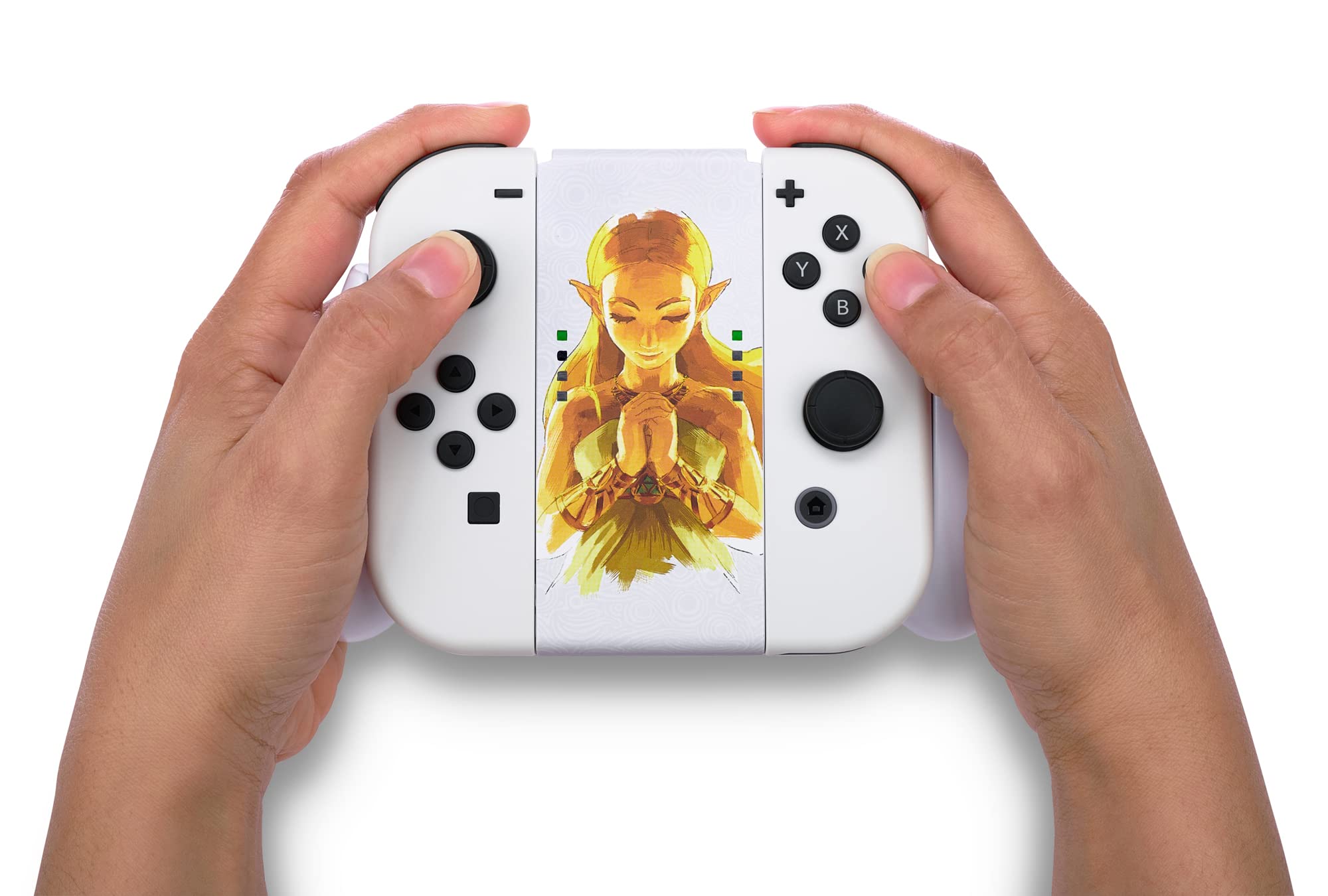 Mando Nintendo Switch Powera Grip Cómodo Para Joy-Con EdicióN Princess Zelda Mando Nintendo Switch Powera Grip Cómodo Para Joy-Con EdicióN Princess Zelda